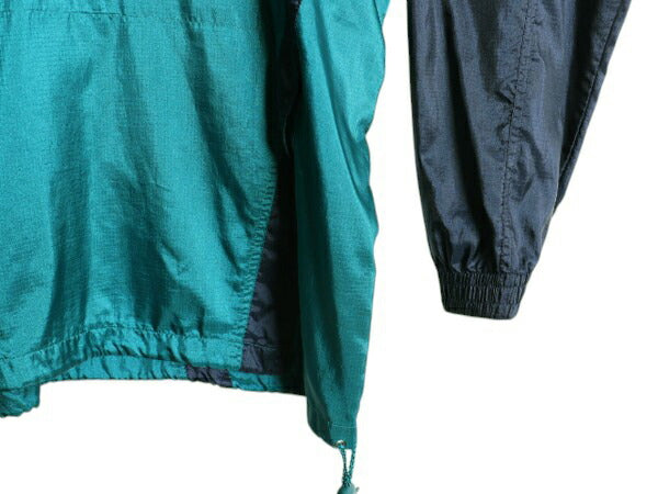 90s ナイキ ナイロン アノラック パーカー ジャケット メンズ XL 程 90年代 オールド NIKE ハーフジップ プルオーバー スウッシュ ブルゾン