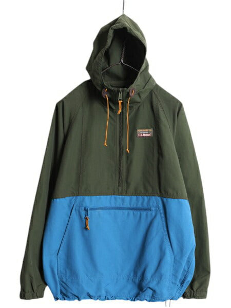 エルエルビーン ナイロン アノラック パーカー ジャケット レディース S LLBEAN ジャンパー プルオーバー ハーフジップ マンパ パッカブル