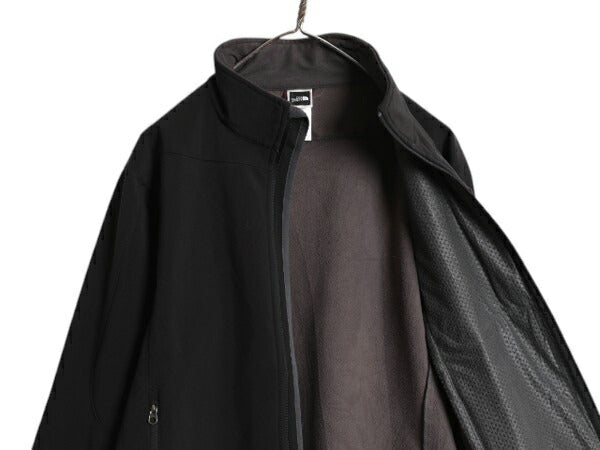 US企画 ノースフェイス APEX ソフトシェル ジャケット メンズ M / The North face アウトドア ストレッチ 裏 フリース フルジップ ブラック