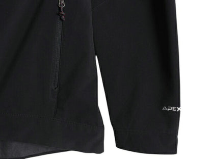US企画 ノースフェイス APEX ソフトシェル ジャケット メンズ M / The North face アウトドア ストレッチ 裏 フリース フルジップ ブラック