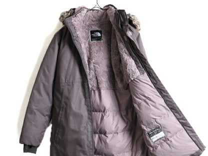 US企画 ガールズ L レディース S 程■ ノースフェイス アークティック スワール ダウン ジャケット The North Face コート DRYVENT フード