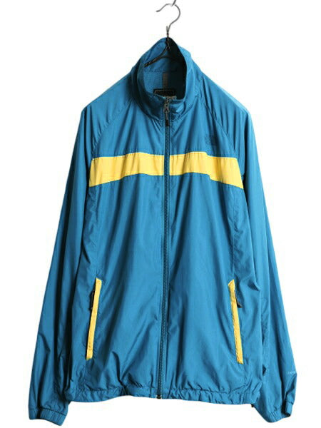 ノースフェイス フルジップ ナイロン ジャケット レディース L 古着 The North Face Hydrenalite ブルゾン アウトドア ハイネック ツートン