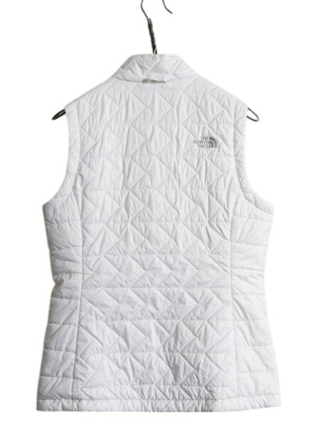ノースフェイス 中綿 ナイロン ベスト レディース S / 古着 The North Face アウトドア 重ね着 前開き キルティング ハイネック フルジップ