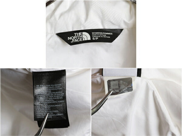 ノースフェイス 中綿 ナイロン ベスト レディース S / 古着 The North Face アウトドア 重ね着 前開き キルティング ハイネック フルジップ