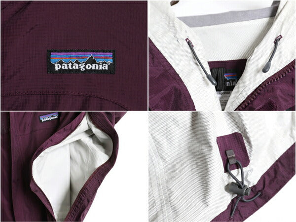 パタゴニア トレントシェル ナイロン パーカー ジャケット レディース XS 11年製 Patagonia マウンテンパーカー ジャンパー パッカブル 紫