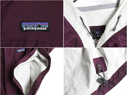 パタゴニア トレントシェル ナイロン パーカー ジャケット レディース XS 11年製 Patagonia マウンテンパーカー ジャンパー パッカブル 紫