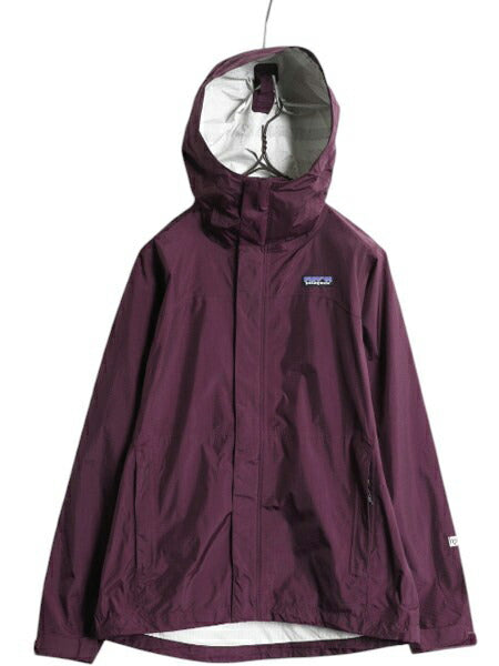 パタゴニア トレントシェル ナイロン パーカー ジャケット レディース XS 11年製 Patagonia マウンテンパーカー ジャンパー パッカブル 紫