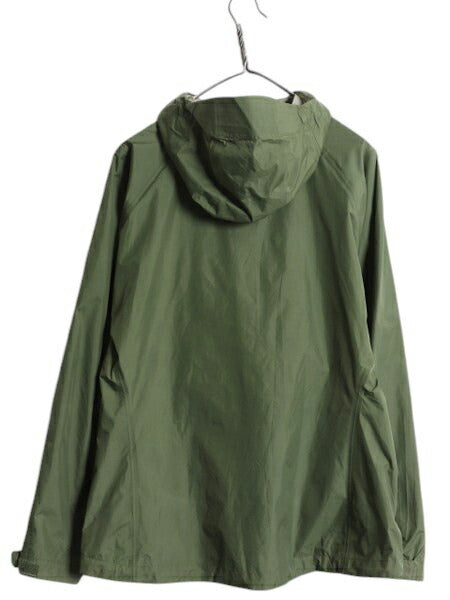 パタゴニア トレントシェル ナイロン パーカー ジャケット レディース L / 17年製 Patagonia ジャンパー マウンテンパーカー パッカブル 緑