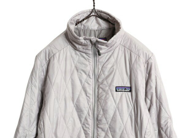 パタゴニア ナノ パフ ジャケット レディース M 12年製 Patagonia 中綿 ナイロン キルティング ハイネック フルジップ パッカブル ブルゾン