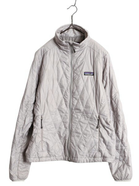 パタゴニア ナノ パフ ジャケット レディース M 12年製 Patagonia 中綿 ナイロン キルティング ハイネック フルジップ パッカブル ブルゾン