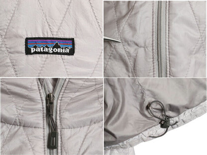 パタゴニア ナノ パフ ジャケット レディース M 12年製 Patagonia 中綿 ナイロン キルティング ハイネック フルジップ パッカブル ブルゾン