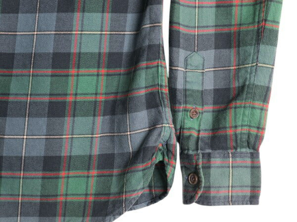 ラグビー ラルフローレン チェック フランネル シャツ レディース XS 程/ ポロ 長袖シャツ ネルシャツ マルチカラー ポケット付き コットン