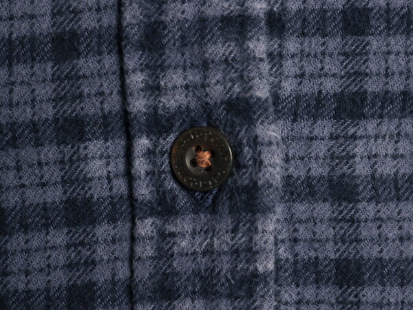 パタゴニア ロングスリーブ フィヨルド フランネル 長袖 シャツ レディース M / 古着 21年製 Patagonia アウトドア ネルシャツ チェック 青
