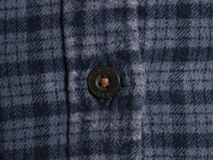パタゴニア ロングスリーブ フィヨルド フランネル 長袖 シャツ レディース M / 古着 21年製 Patagonia アウトドア ネルシャツ チェック 青