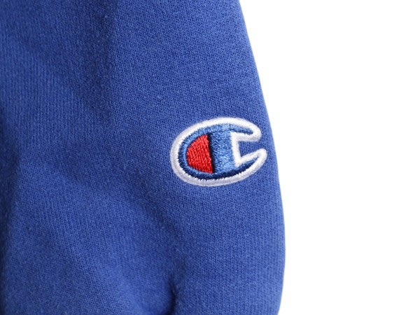 チャンピオン 2段 カレッジ プリント スウェット フード パーカー メンズ レディース XS / Champion ワンポイント プルオーバー トレーナー