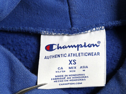 チャンピオン 2段 カレッジ プリント スウェット フード パーカー メンズ レディース XS / Champion ワンポイント プルオーバー トレーナー