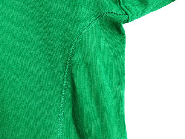 90s ポロ ラルフローレン 無地 スウェット キッズ XL メンズ M 程 古着 90年代 オールド 前V トレーナー スエット クルーネック ポニー無し