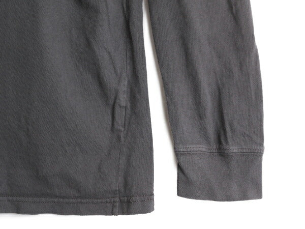 ノースフェイス プリント 長袖 Tシャツ メンズ L / 古着 The North Face アウトドア ロンT プリントT ロゴT クルーネック カットソー 濃灰