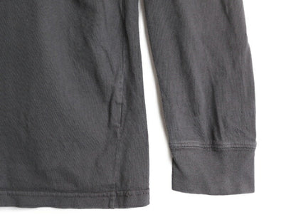 ノースフェイス プリント 長袖 Tシャツ メンズ L / 古着 The North Face アウトドア ロンT プリントT ロゴT クルーネック カットソー 濃灰