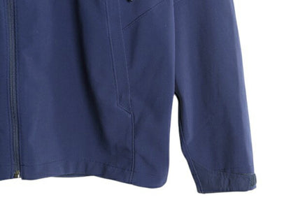 パタゴニア アズ ジャケット メンズ L / 20年製 Patagonia アウトドア ソフトシェル ストレッチ ブルゾン フルジップ ハイネック 防風 紺