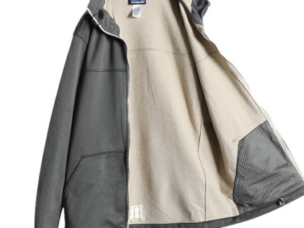 パタゴニア スロープ スタイル フーディ メンズ S 13年製 Patagonia ソフトシェル パーカー ジャケット フルジップ ストレッチ 裏 フリース