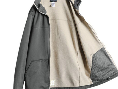 パタゴニア スロープ スタイル フーディ メンズ S 13年製 Patagonia ソフトシェル パーカー ジャケット フルジップ ストレッチ 裏 フリース