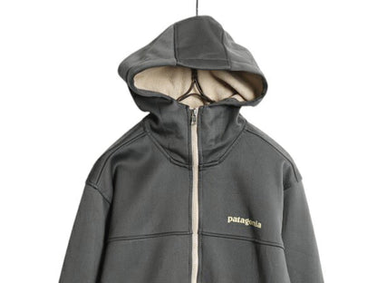 パタゴニア スロープ スタイル フーディ メンズ S 13年製 Patagonia ソフトシェル パーカー ジャケット フルジップ ストレッチ 裏 フリース