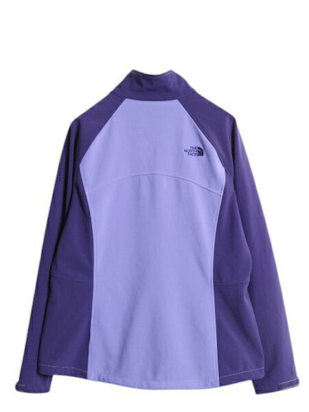 US企画 ノースフェイス ソフトシェル ジャケット レディース XL / The North face アウトドア 裏 フリース ストレッチ フルジップ ツートン