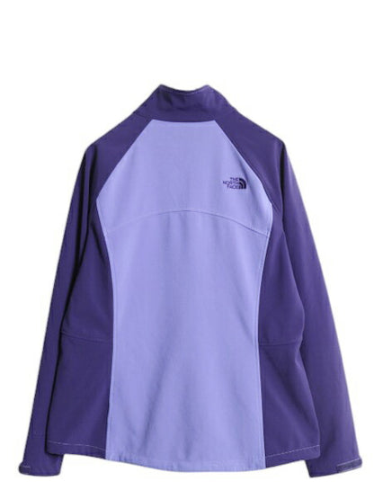 US企画 ノースフェイス ソフトシェル ジャケット レディース XL / The North face アウトドア 裏 フリース ストレッチ フルジップ ツートン