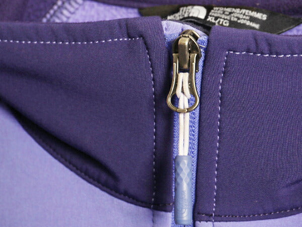 US企画 ノースフェイス ソフトシェル ジャケット レディース XL / The North face アウトドア 裏 フリース ストレッチ フルジップ ツートン