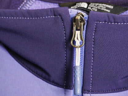 US企画 ノースフェイス ソフトシェル ジャケット レディース XL / The North face アウトドア 裏 フリース ストレッチ フルジップ ツートン
