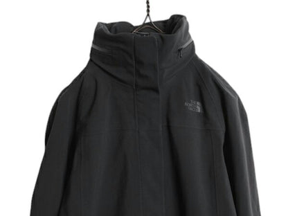 US企画 ノースフェイス APEX FLEX ゴアテックス ソフトシェル ジャケット レディース XS 古着 ストレッチ フルジップ 収納 フード ブルゾン