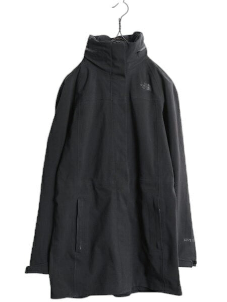 US企画 ノースフェイス APEX FLEX ゴアテックス ソフトシェル ジャケット レディース XS 古着 ストレッチ フルジップ 収納 フード ブルゾン