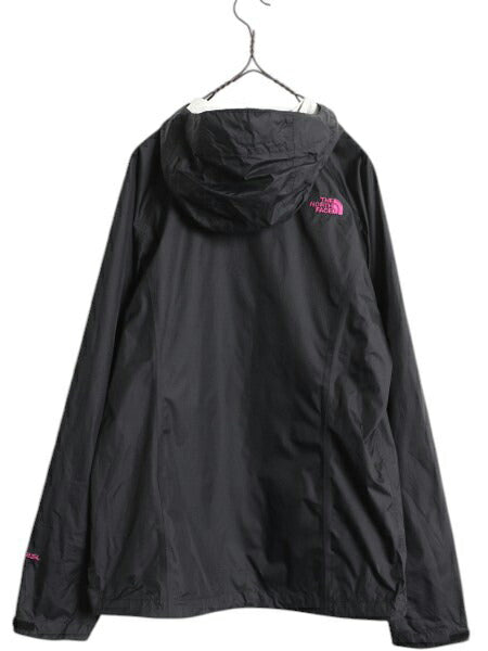 US企画 ノースフェイス ベンチャー ジャケット レディース M The North Face HYVENT マウンテンパーカー ナイロン ブルゾン パッカブル 黒