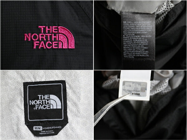 US企画 ノースフェイス ベンチャー ジャケット レディース M The North Face HYVENT マウンテンパーカー ナイロン ブルゾン パッカブル 黒