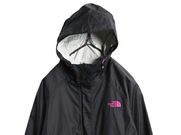 US企画 ノースフェイス ベンチャー ジャケット レディース M The North Face HYVENT マウンテンパーカー ナイロン ブルゾン パッカブル 黒