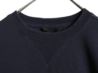 US企画 カーハート 前V ワンポイント スウェット メンズ L 古着 CARHARTT スエット ミッドウェイト 裏起毛 無地 クルーネック トレーナー