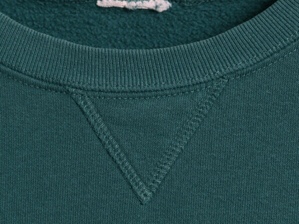 チャンピオン ワンポイント スウェット メンズ レディース L 程 古着 Champion 裏起毛 トレーナー スクリプト ロゴ 刺繍 クルーネック 前V