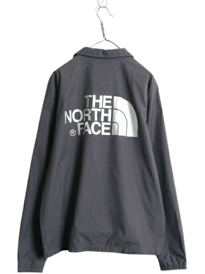 ノースフェイス WIND WALL ナイロン コーチ ジャケット メンズ M 古着 The North Face アウトドア ジャンパー ワンポイント プリント 防風