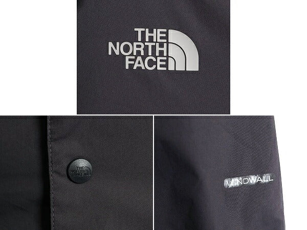 ノースフェイス WIND WALL ナイロン コーチ ジャケット メンズ M 古着 The North Face アウトドア ジャンパー ワンポイント プリント 防風