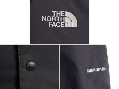 ノースフェイス WIND WALL ナイロン コーチ ジャケット メンズ M 古着 The North Face アウトドア ジャンパー ワンポイント プリント 防風