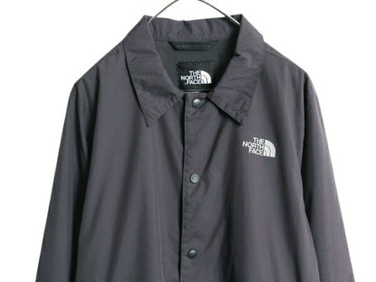 ノースフェイス WIND WALL ナイロン コーチ ジャケット メンズ M 古着 The North Face アウトドア ジャンパー ワンポイント プリント 防風