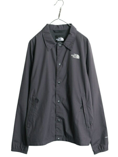 ノースフェイス WIND WALL ナイロン コーチ ジャケット メンズ M 古着 The North Face アウトドア ジャンパー ワンポイント プリント 防風