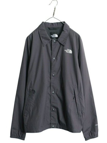 ノースフェイス WIND WALL ナイロン コーチ ジャケット メンズ M 古着 The North Face アウトドア ジャンパー ワンポイント プリント 防風