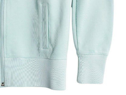 ノースフェイス トラック ジャケット レディース S / The North Face フルジップ ジャージ ジャンパー ボーダー ハイネック A5 シリーズ 緑