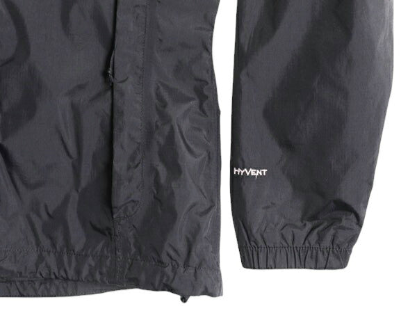 ノースフェイス HYVENT ナイロン ジャケット レディース M The North Face アウトドア マウンテンパーカー ブルゾン マンパ 収納 フード 黒
