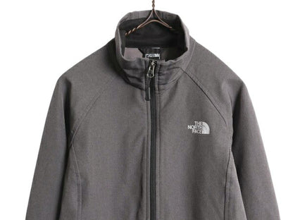 US企画 ノースフェイス FLASHDRY ソフトシェル ジャケット レディース XS 古着 The North Face フルジップ ブルゾン アウトドア ハイネック