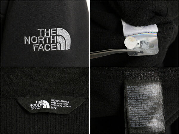 US企画 ノースフェイス WIND WALL ソフトシェル ジャケット メンズ M / The North face 裏 フリース フルジップ ブラック アウトドア 企業