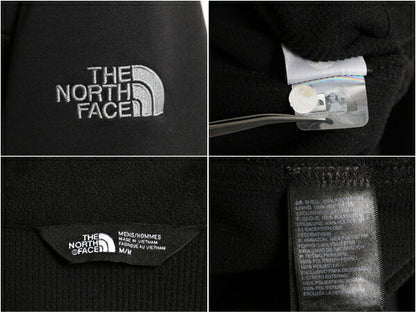US企画 ノースフェイス WIND WALL ソフトシェル ジャケット メンズ M / The North face 裏 フリース フルジップ ブラック アウトドア 企業