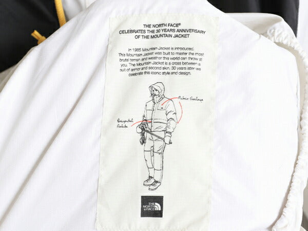30周年記念モデル US企画 ノースフェイス マウンテンパーカー ジャケット メンズ S The North Face フルジップ ナイロン ブルゾン ツートン